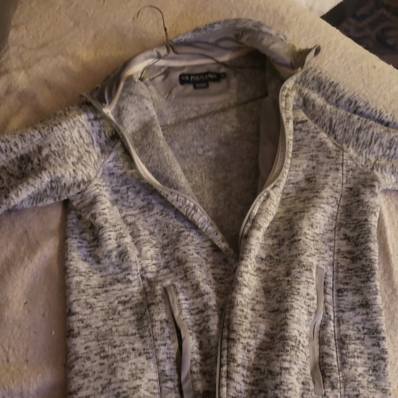 Gray polo jacket - Picture 2 of 4